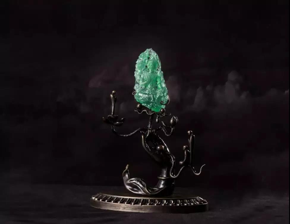 吴春国作品《绿度母》.jpg