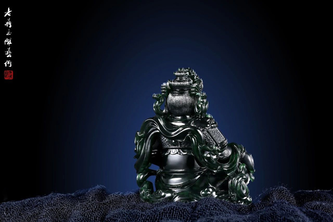 弘法利生 ——又见黄财神 老蒋玉雕艺术新作赏鉴 - 新时代玉雕大师网