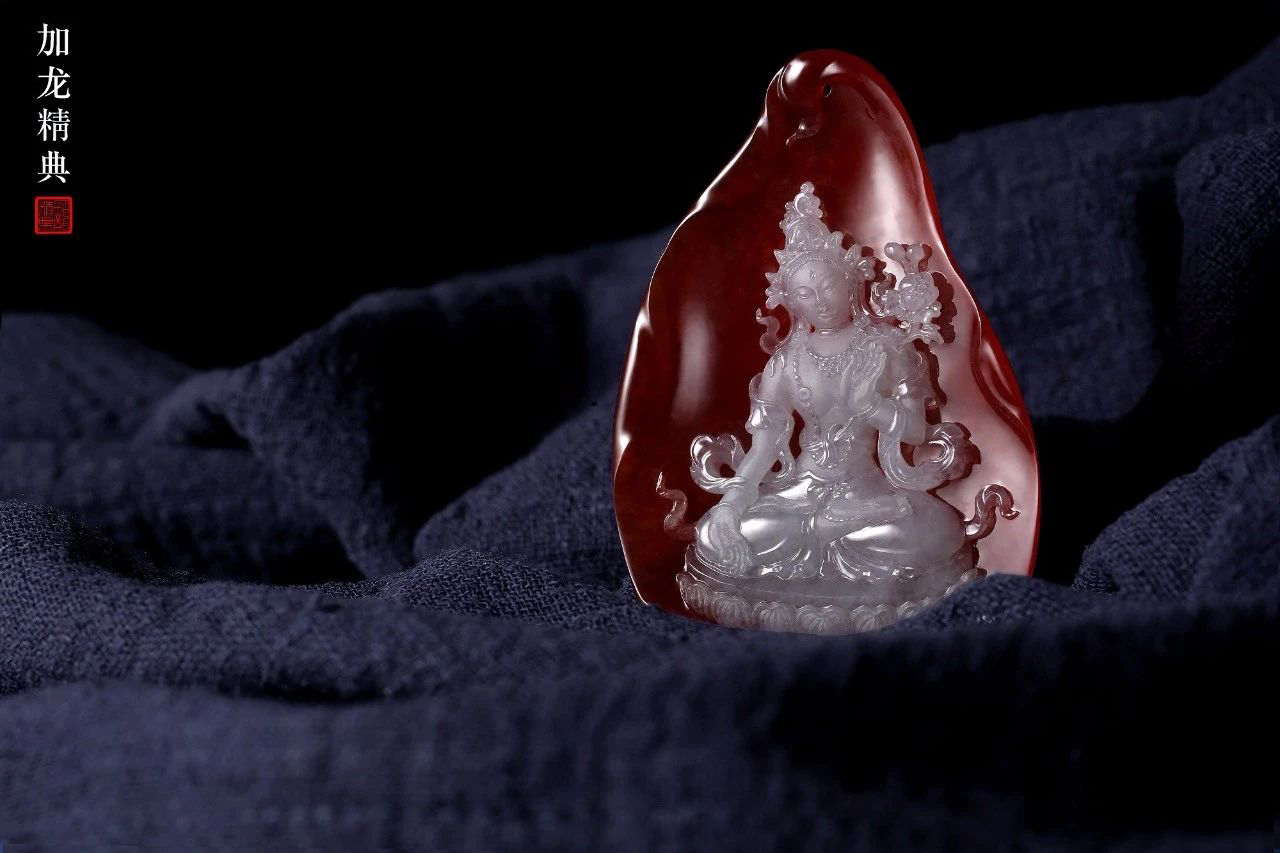 加龙精典藏传佛教翡翠系列作品(上) - 新时代玉雕大师网-玉雕师眉录