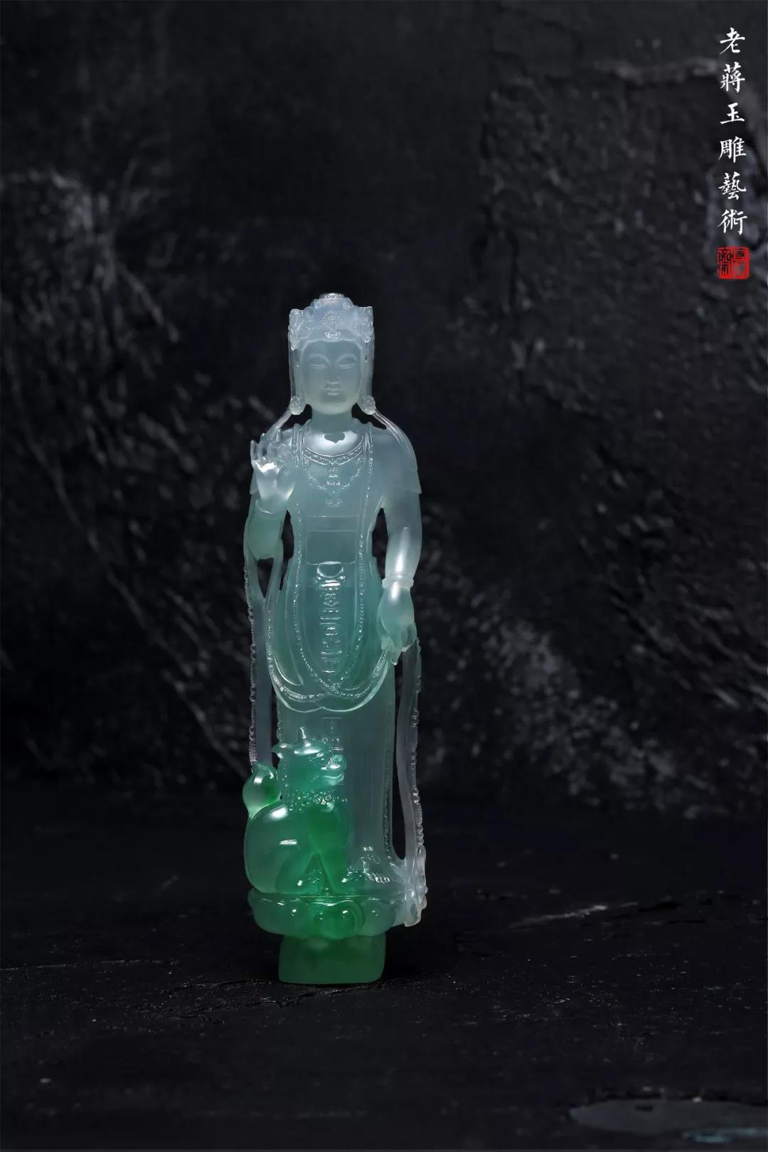 观想入道 无上清凉 ——老蒋玉雕艺术